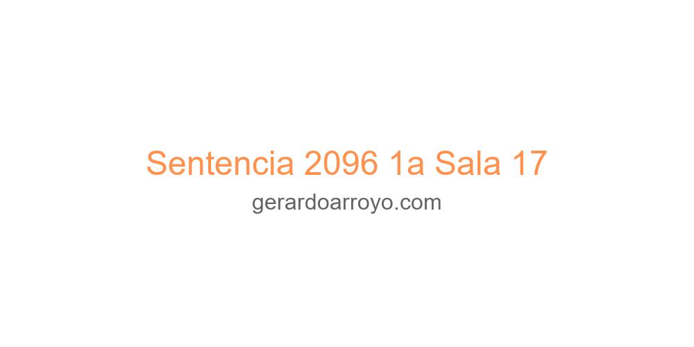 Sentencia 2096 1a Sala 17