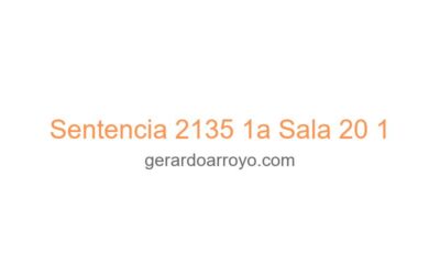 Sentencia 2135 1a Sala 20 1