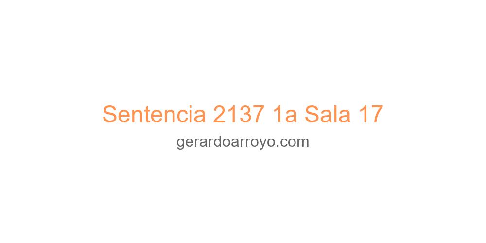 Sentencia 2137 1a Sala 17