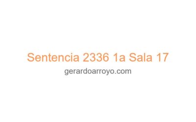 Sentencia 2336 1a Sala 17