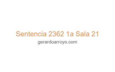 Sentencia 2362 1a Sala 21