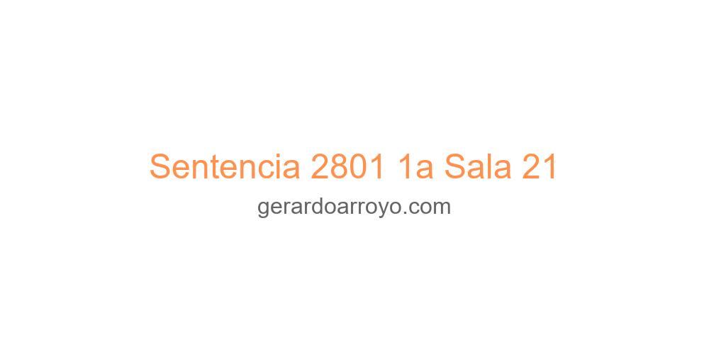Sentencia 2801 1a Sala 21