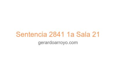 Sentencia 2841 1a Sala 21
