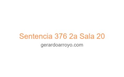 Sentencia 376 2a Sala 20