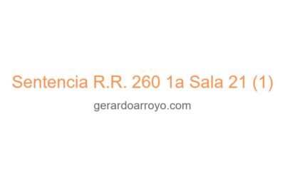 Sentencia R.R. 260 1a Sala 21 (1)