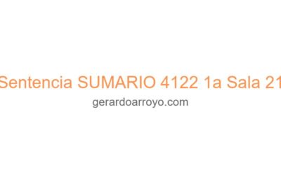 Sentencia SUMARIO 4122 1a Sala 21