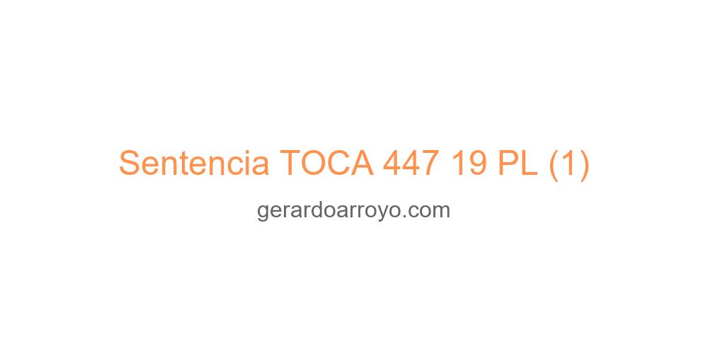Sentencia TOCA 447 19 PL (1)