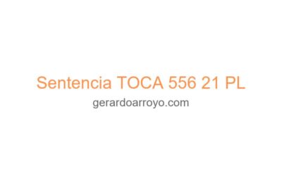 Sentencia TOCA 556 21 PL