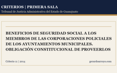 Beneficios De Seguridad Social A Los Miembros De Las Corporaciones Policiales De Los Ayuntamientos Municipales. Obligación Constitucional De Proveerlos