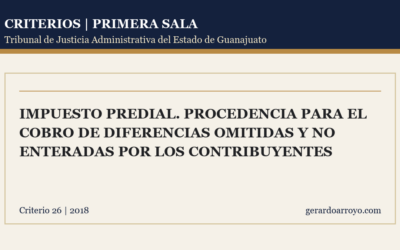 Impuesto Predial. Procedencia Para El Cobro De Diferencias Omitidas Y No Enteradas Por Los Contribuyentes