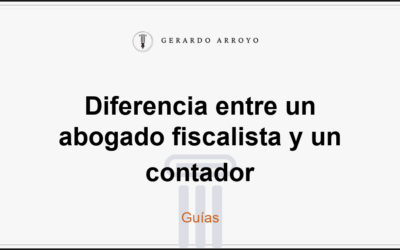 Diferencia entre un abogado fiscalista y un contador